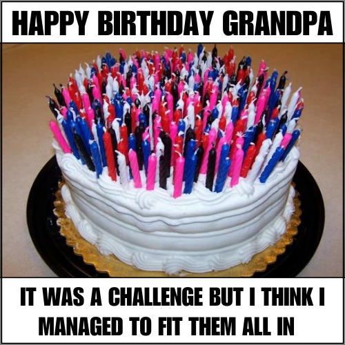 Happy Birthday Grandpa