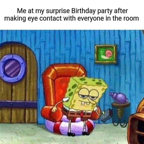 Surprise Birthday Party